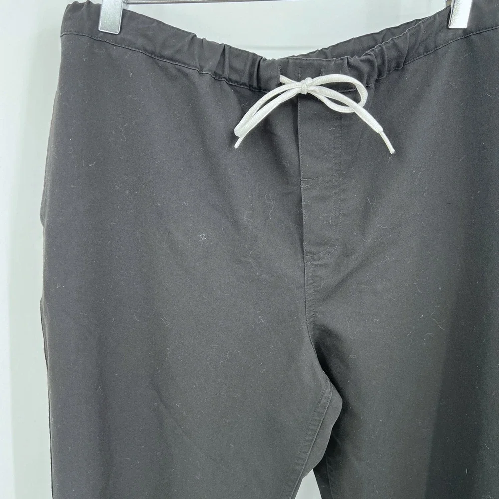 FIGS Men's Pisco Basic Scrub Pants Black Size L Nursing Doctor‎ Hospital Clinic